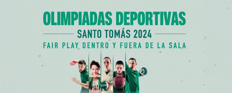 ¡Inscríbete y participa en las Olimpiadas Deportivas Santo Tomás 2024!